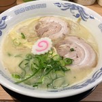 布施 細見商店 - 限定 塩鶏豚骨ラーメン（￥700）