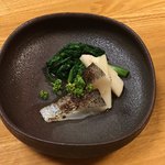 鰻はし本 - 富士の虹鱒の炙り酢じめ