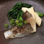 鰻はし本 - 富士の虹鱒の炙り酢じめ