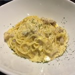 MILLE FIORI - パンチェッタとレモンのカルボナーラ