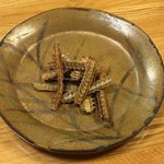 鰻はし本 - 骨せんべい