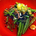 隠家 あわい - 丁寧なお通し…　店の姿勢が見えますね