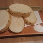 鰻・季節料理 明 - 山芋の素揚げ