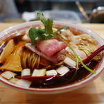 自家製麺 くろ松 - 本日限定 煮干そば（松）