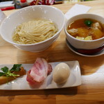 自家製麺 くろ松 - 特級 白醤油つけ麺