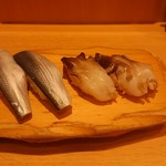 沼津魚がし鮨　 - 小肌・とり貝