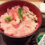 丼いなはん - 海鮮丼（並）５００円（税込）キャンペーン価格