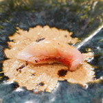 鮨松榮 - 釣り喜知次 炙り