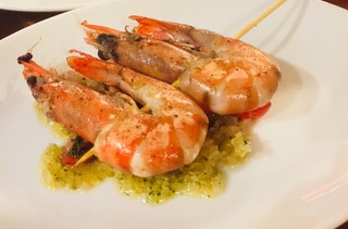 恵比寿スペイン料理 LA FUSION  - エビのピンチョス
