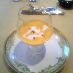レストラン アンサンブル - 優しい野菜の冷製スープ