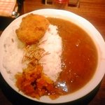 ニコニコカレー - コロッケカレー大盛