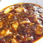 四川料理 桃源郷 - 食べ過ぎ太り過ぎ仕様の四川麻婆豆腐♪のアップ【２０１６年３月】