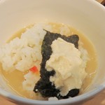 麺や 空月 - 〆の鯛雑炊