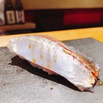 すし 喜邑 - 2018.4.  鯵