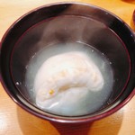 すし 喜邑 - 2018.4.  虎河豚のお椀