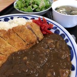 キッチンめぐみ - カツカレー