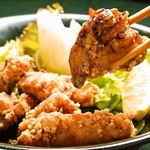 Fried domestic Arita chicken