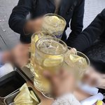 串かつ でんがな - メガで乾杯