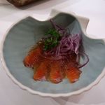 アリービーチ - サーモンのカルパッチョ