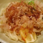 おぎ野 - 茹でたてコロウドン。おろしとレモンで