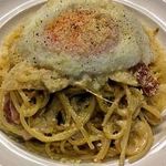 Carbonara with hot egg M size