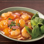 Stir-fried shrimp with tamarind