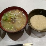 典 - 豚汁、とろろ芋