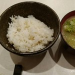 典 - 魚めし、豚汁