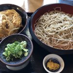 にし森 - ミニカツ丼セット￥８５０