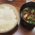 キッチン ノム - ご飯と味噌汁