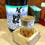 84470951 - 日本酒の常温は、賀茂泉のみ(本醸造と純米酒)となる。今回は本醸造を選んだ。1杯約1合で、お代わりした。