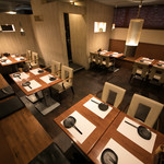串揚げ 和が家 - 最大30名様でもご宴会が可能なテーブル席です。