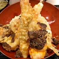 なにわ天ぷら 維心 - 天丼(海老三尾)♪
