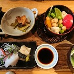 かいせき あづま路 - 週替わり御膳。