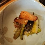 かいせき あづま路 - 筍と山菜のトサあえ。