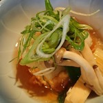 かいせき あづま路 - 甘鯛と桜えびのガンモ。