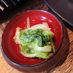 かいせき あづま路 - お香の物。