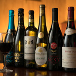 串揚げ 和が家 - ボトルワイン赤/白、スパークリング