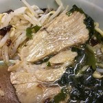 さつまっこ食堂 - ★スペシャルラーメン（750円）半ライス（200円）★チャーシュー発掘(笑)