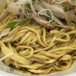 ラーメン屋 トイ・ボックス - 鶏油、醤油ダレ、少量のスープで和えられた麺（西武池袋本店「全国味の逸品会」）