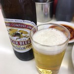 ぎょうざ専門店 赤萬 - ビール 小瓶 350円(税込)