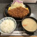 とんかつ檍 - リブロースかつ定食