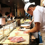 鮨でですけ - 珍しい白身の数々