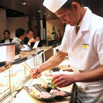 盛り付けております