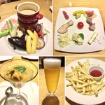 ビストロカマラード - 女子会プラン 4500円(税込)／飲み放題つき
チャージ料 300円(税込)