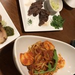 佐貫居酒屋バル 麺’s BAR 叶多寿 - えびとトマト最高