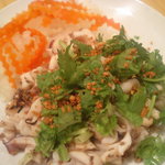 (食)越南 - ムック・ヌォング（イカのレモングラス炒め）