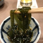 鮨処 多田 - ワカメそうめん