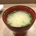 鮨処 多田 - 味噌汁
