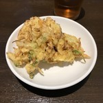 台湾料理 太和菜工坊 - H30.4　セルフサービスのねぎ天ぷら